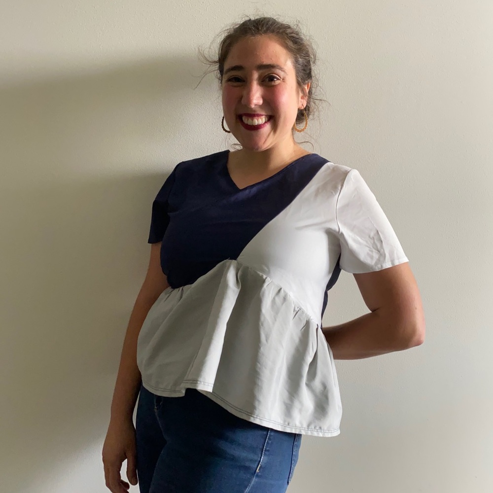Peplum top